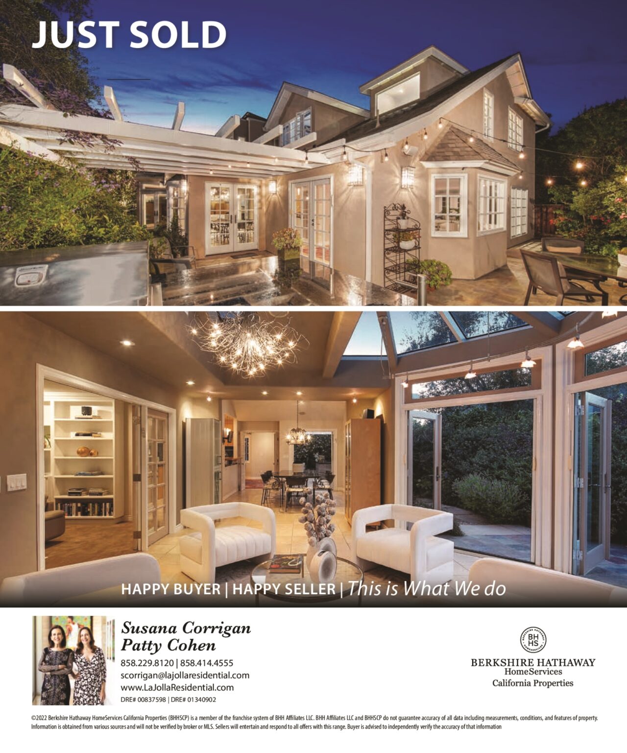 Just Sold La Jolla Real Estate